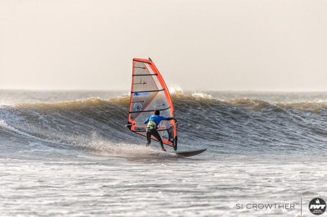 Local rider William Perez during the Pacasmayo Wave Classic ©  Si Crowther / IWT